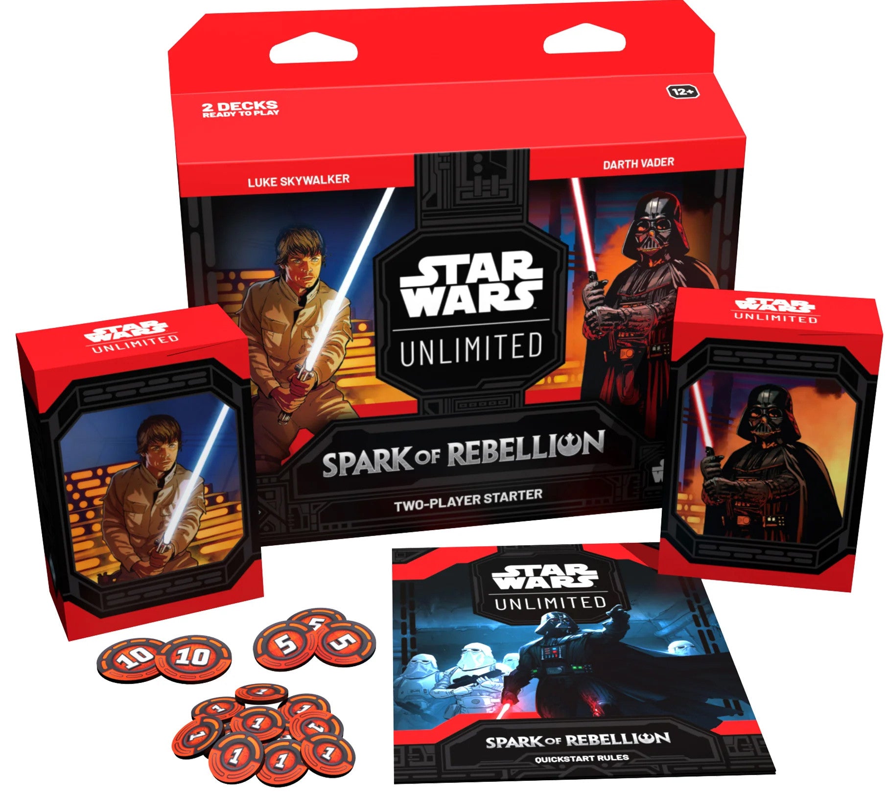 Star Wars Unlimited TCG: Spark of Rebellion - Two-Player Starter Set