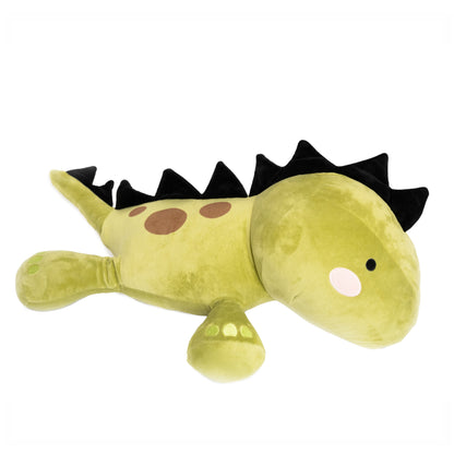 weighted dinosaur plush profile